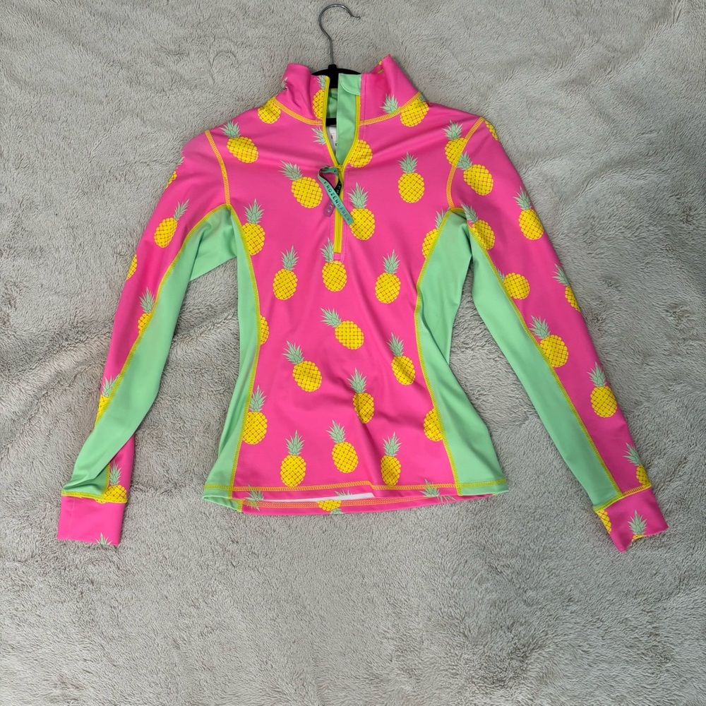 Frozen Babe Pink Pineapple Base Layer Top